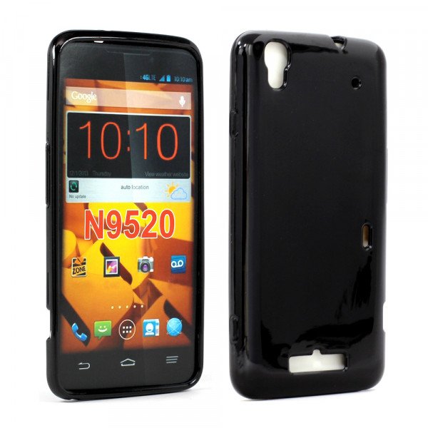 Wholesale ZTE Boost Max+ Boost Max N9521 N9520 TPU Gel Case (Black)